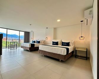 Hotel Eco 44 - Medellín - Schlafzimmer