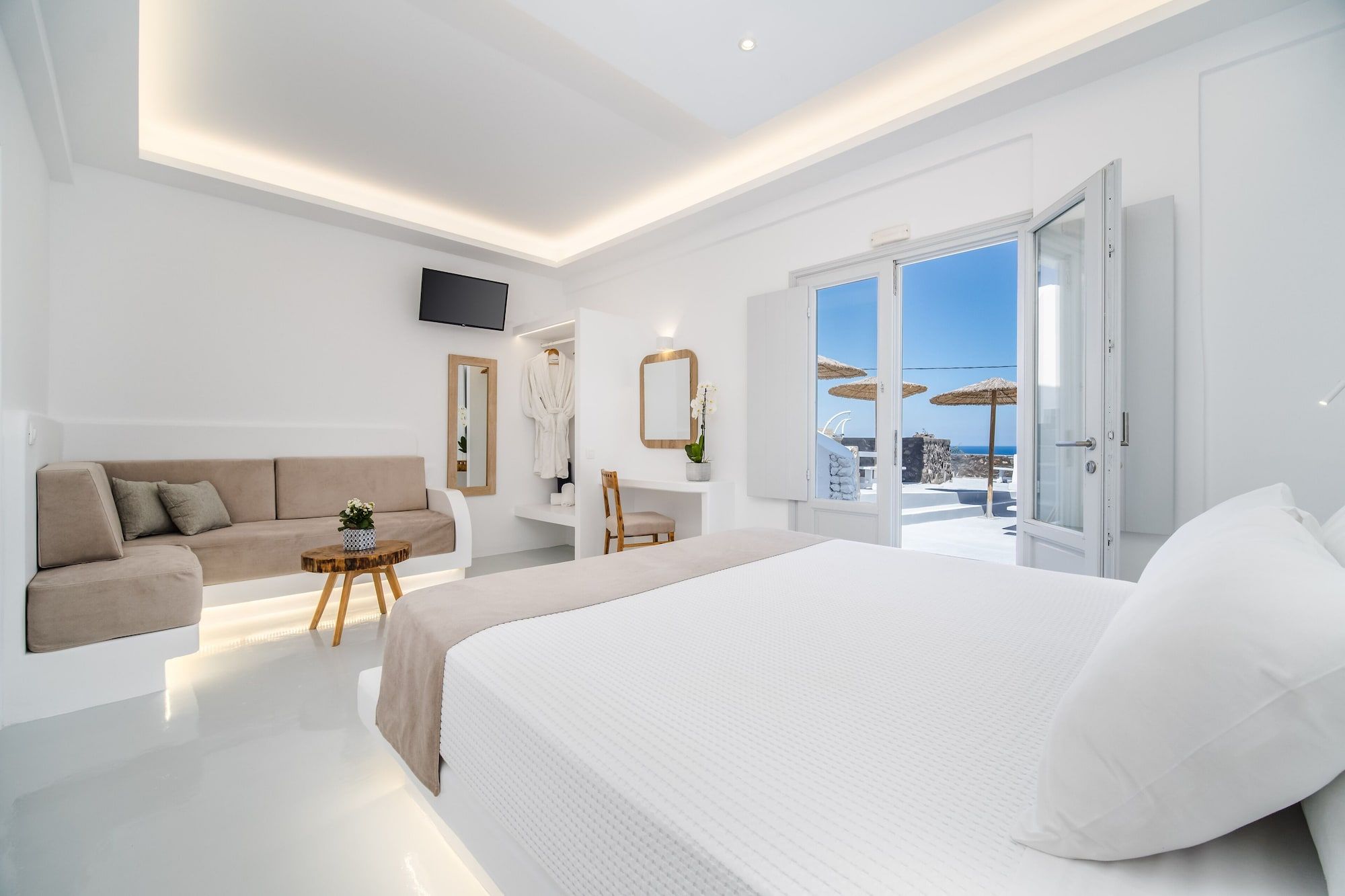 Serenità Luxury Suites - Akrotiri - Phòng ngủ