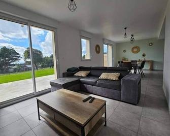 New, comfortable bungalow - Les Pieux - Sala de estar