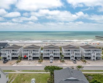 'Waters Edge 429-C' - Oceanfront Condo w/ Community Pool, 2 Bedrooms / 2 Bathrooms - Shallotte - Building