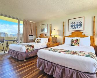 Diamond Head Beach Hotel 1005 Gold Coast 2full Beds Amazing Ocean Views W/Lanai - Honolulu - Habitación
