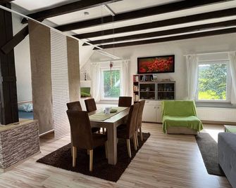 Fewo Kranich Im Eggetal - Preußisch Oldendorf - Comedor