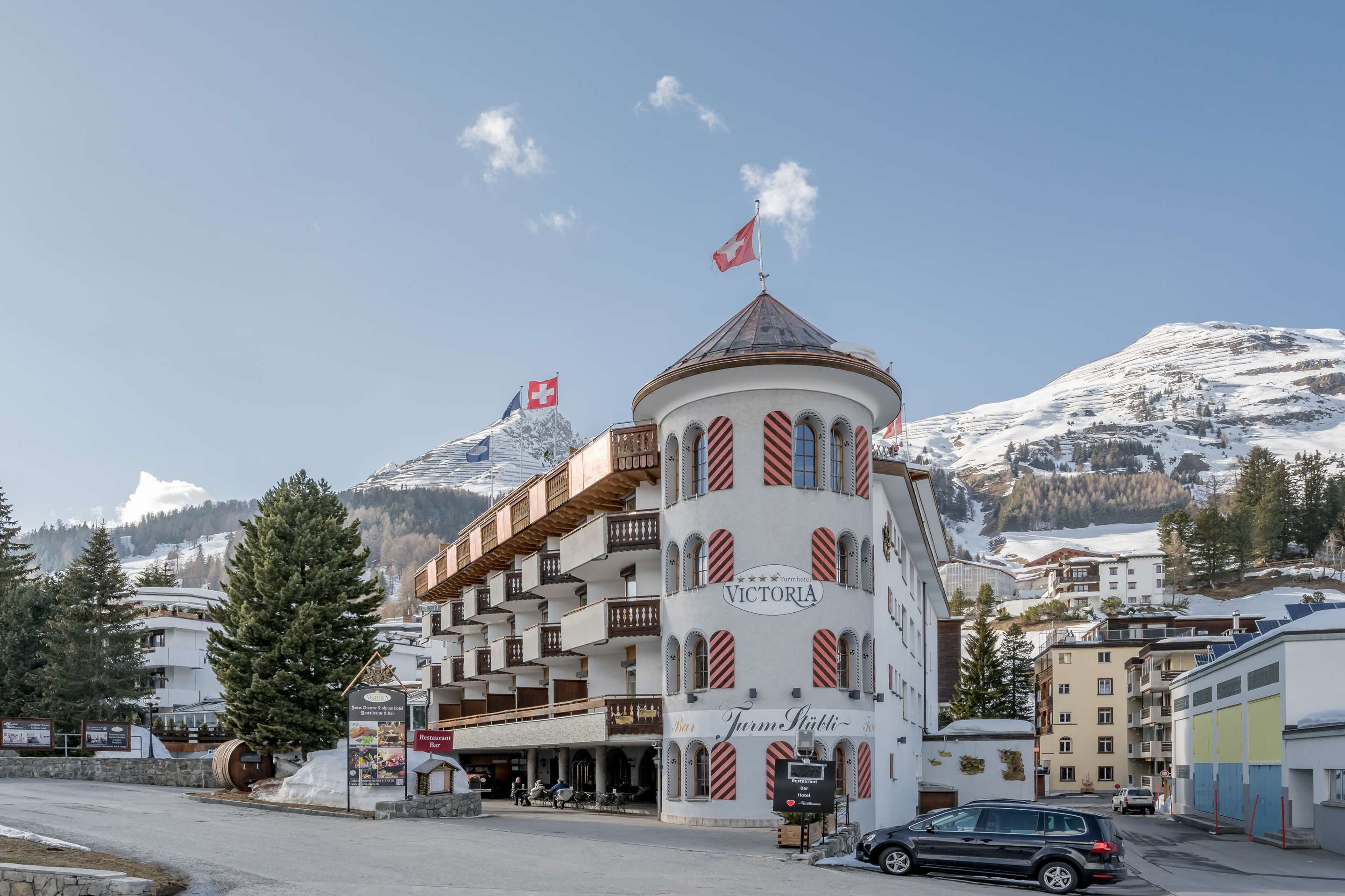 Turmhotel Victoria Davos - דאבוס - בניין