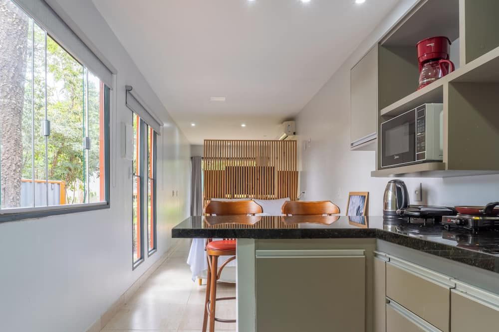 فيلا إيكو كوبو - ألتو بارايسو دي غوياس - مطبخ