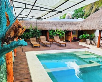 Hotel Maya Dreams - Bacalar - Zwembad