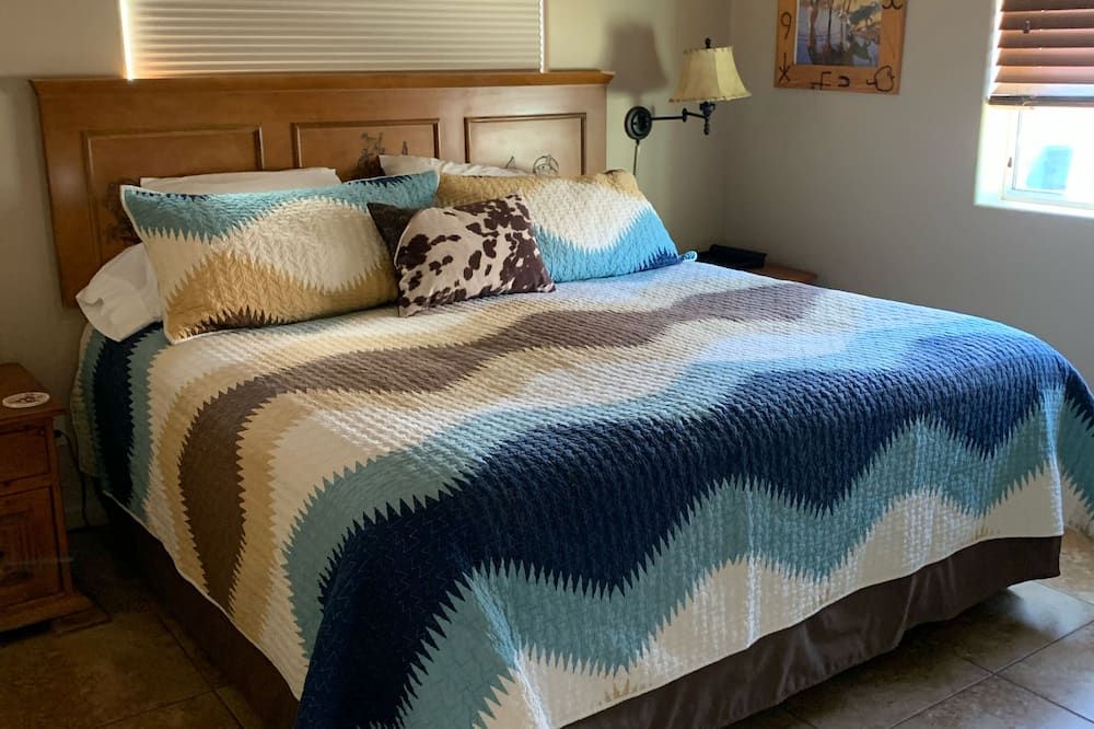 Bedroom view of Casita only 3 blocks from downtown- Very clean!