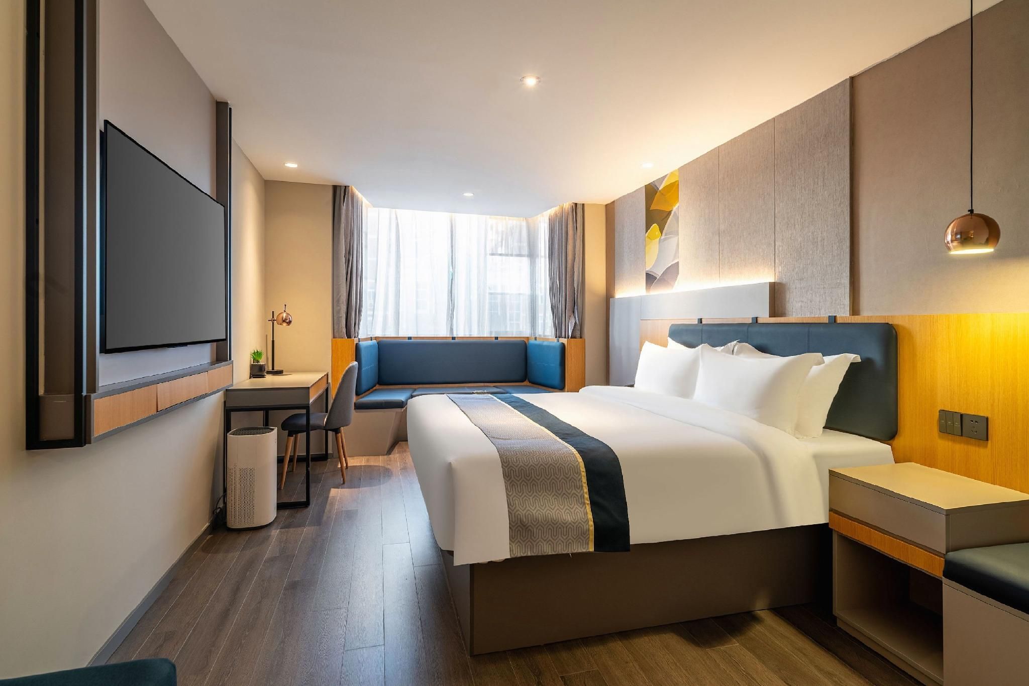 Home Inn Style Fuzhou Railway Station Hualin Road - פוז'ו - חדר שינה