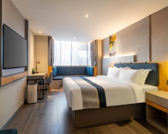 Home Inn Style Fuzhou Railway Station Hualin Road - Fuzhou - Bedroom