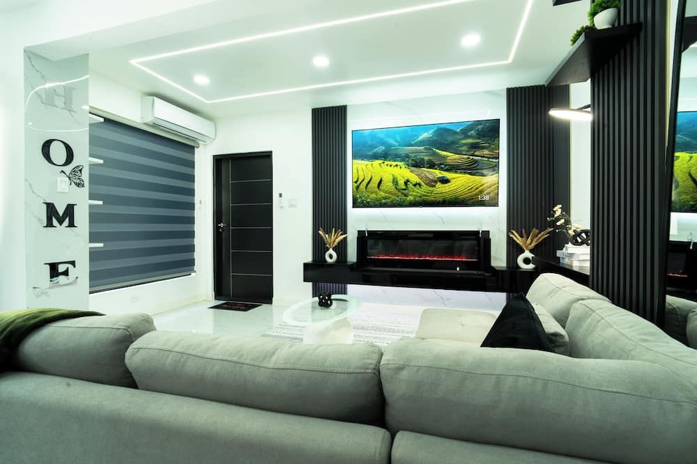 Affluence - Luxury 1Bedroom Apt in Montego Bay, Central with Rooftop Pool - Bahía Montego - Sala de estar