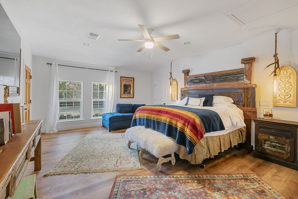 A 'Willie' Nice House, with a Willie nice view! 509 East Avenue, Marble Falls - Marble Falls - Camera da letto