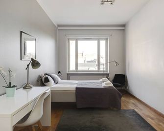 Kotimaailma Apartments Kamppi - 1BR with a balcony - Helsinki - Bedroom