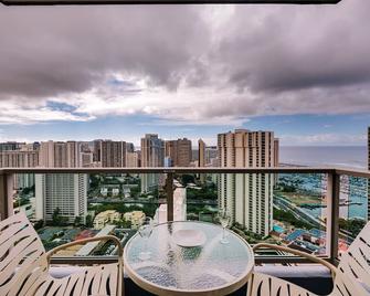 Ala Moana Hotelcondo by Luana Vacation Rental - Honolulu - Balcony