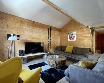 Le Chalet du Meunier - 10 pers. 5bhp / 5Sdb - Saint-Jean-d'Aulps - Salon