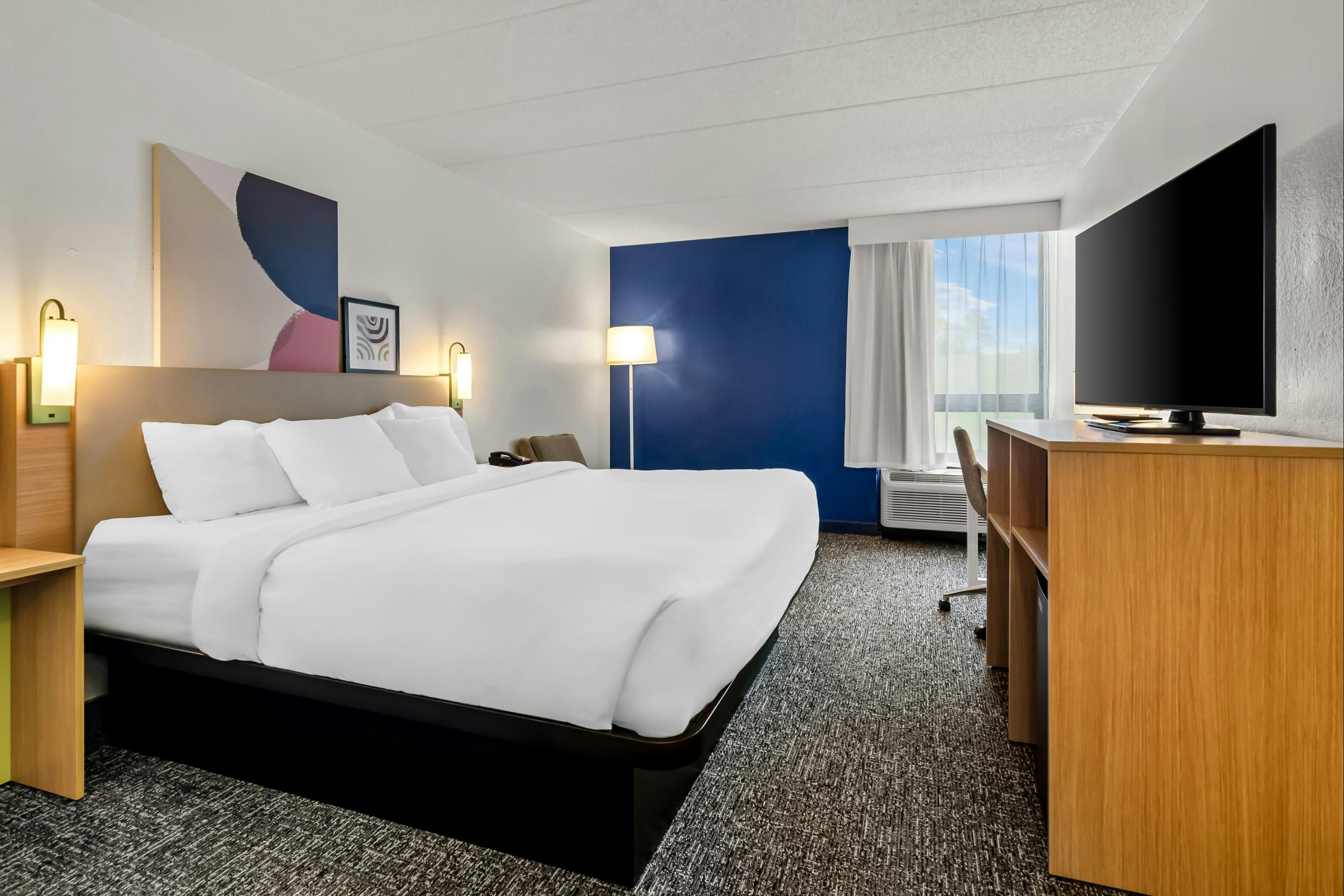 Spark by Hilton Wytheville Holston Rd I 81 - Wytheville - Спальня