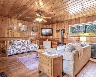 Fully fenced backyard for pets. Pets stay free! - Idyllwild - Living room