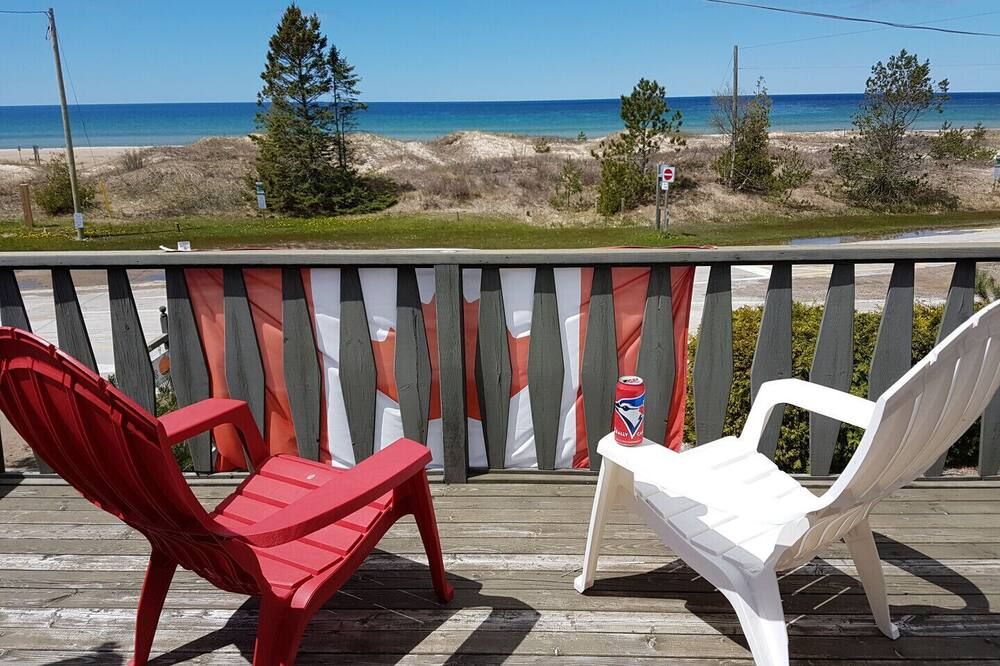 Beachfront 5bdrm Sunset Summer Special Waterfront Cottage (Vrbo Only) - South Bruce Peninsula - Balcón