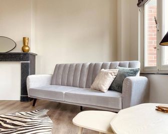 Stylish apartment in centre of Maastricht - Maastricht - Wohnzimmer