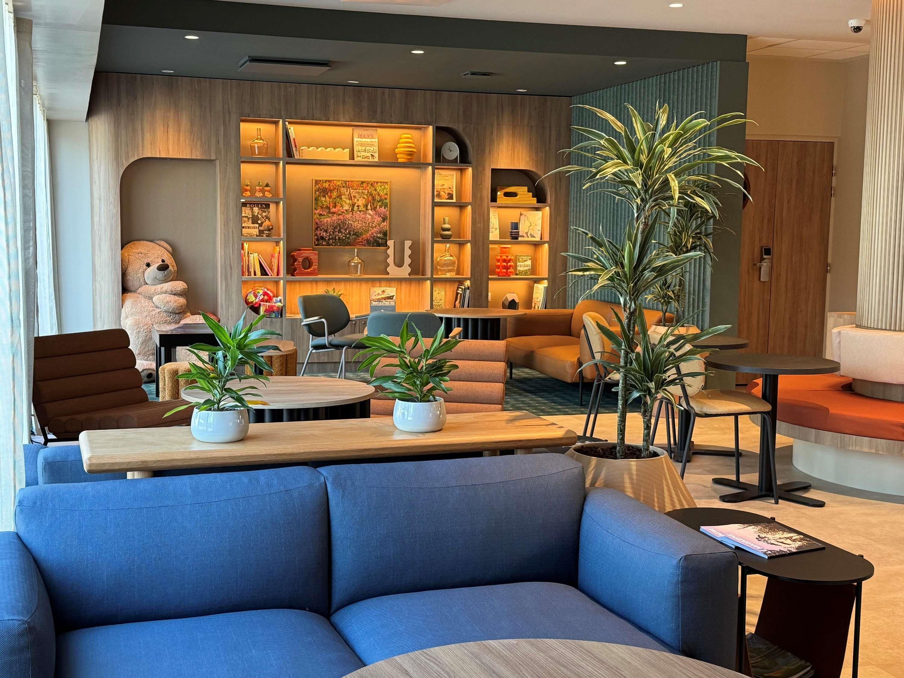 Novotel Suites Rouen Normandie - רואה - טרקלין