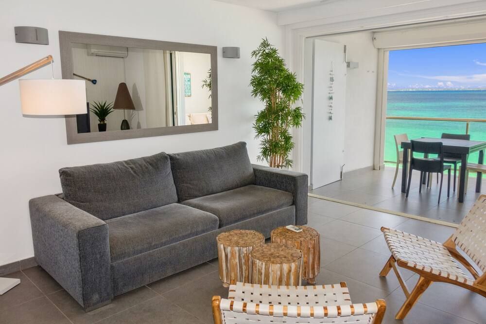 Honeymoon Apartment - Grand-Case - סלון