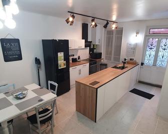 La maison des galeries classé 4 étoiles - Fécamp - Kuchnia