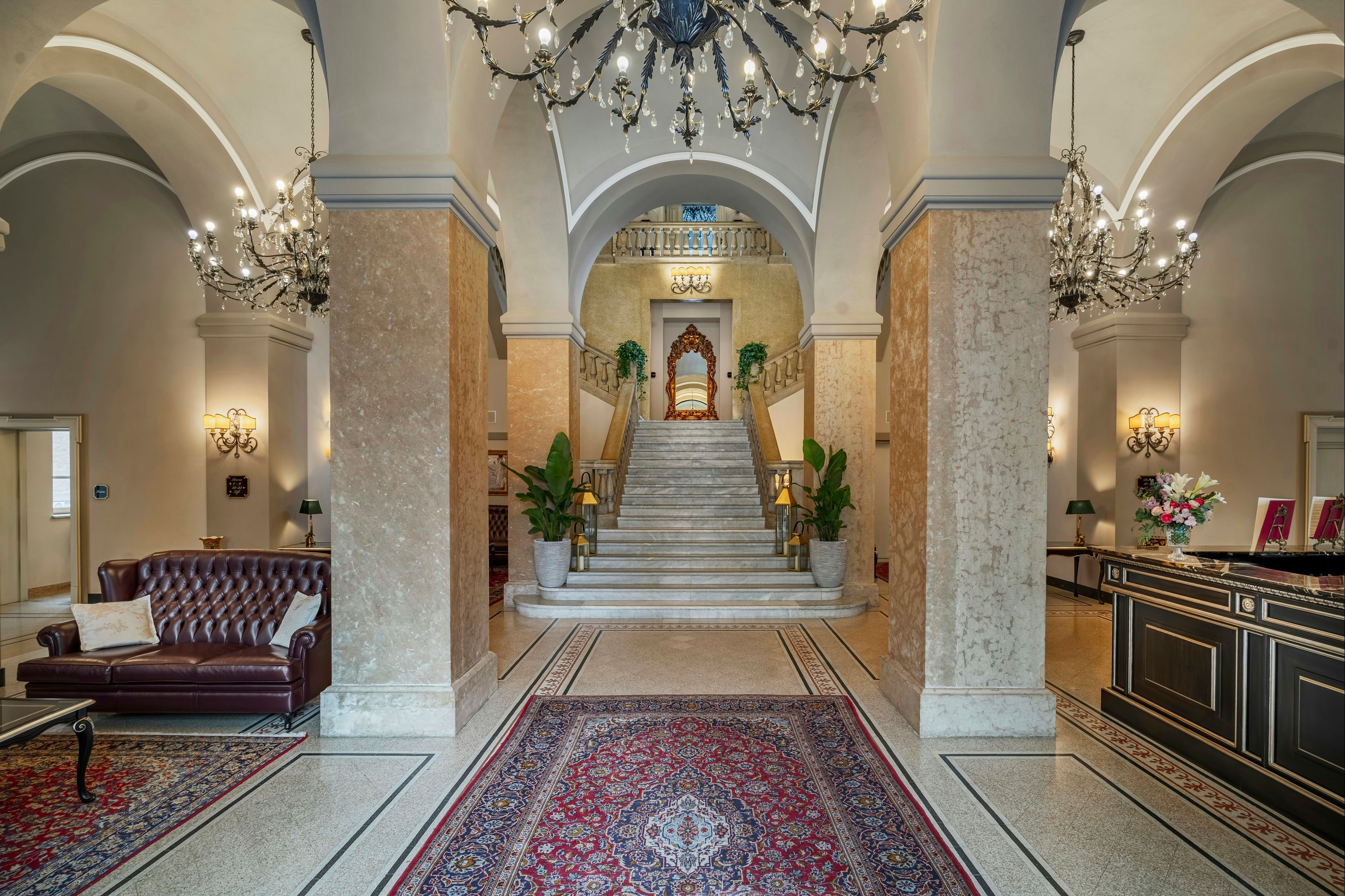 جراند هوتل دي بارما || إون إ ٕاسبيرينزي - بارما - ردهة