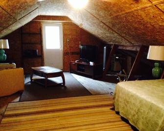 Rustic Cozy Loft Cabin - Pleasant Hill - Living room