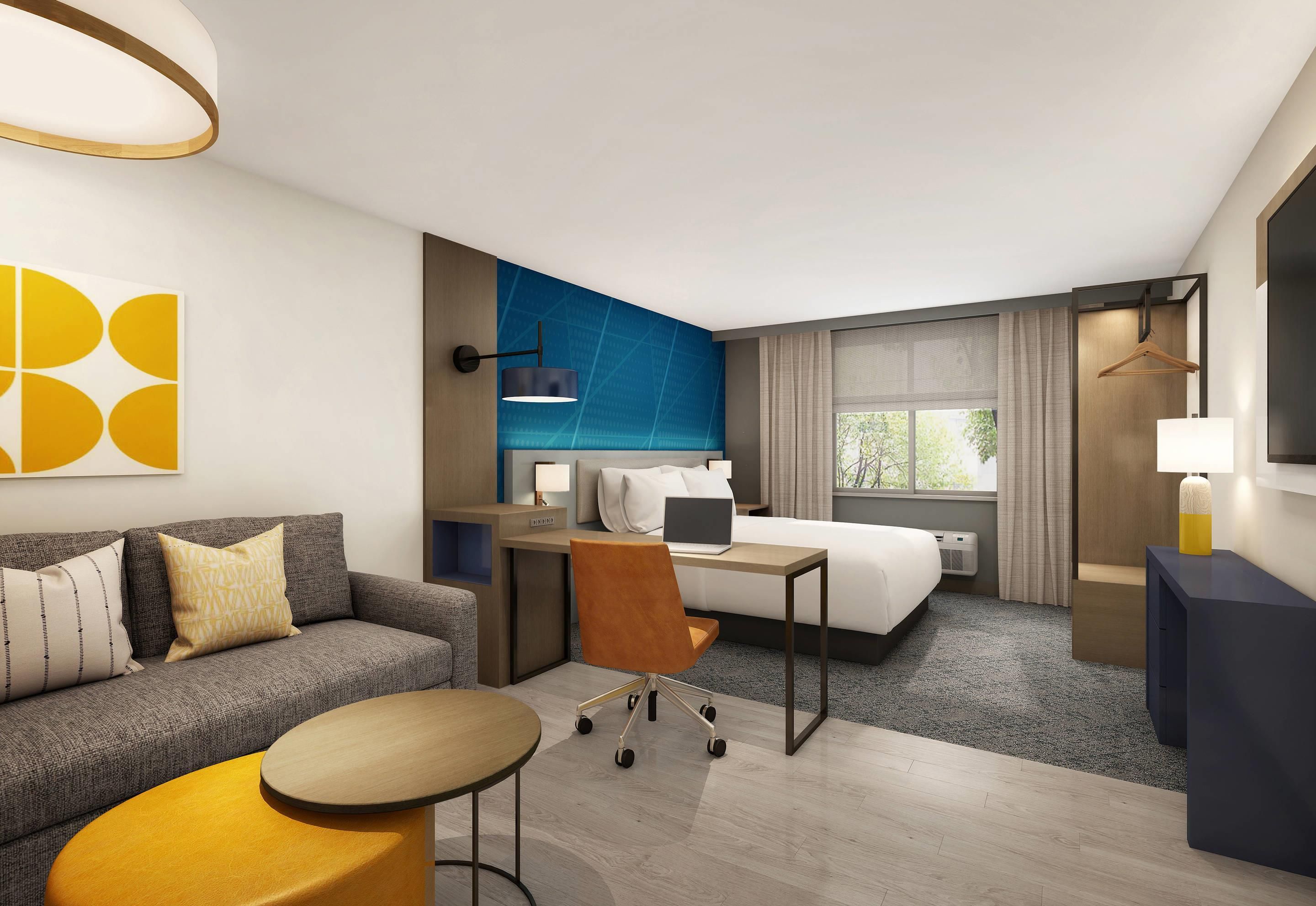 Comfort Inn & Suites - פנטיקטון - חדר שינה
