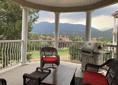 Mountain View Vacation Villa Main Floor Unit, No Stairs - Fairmont Hot Springs - Balcony