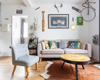 Les Fauvelles Paris La Défense - Courbevoie - Wohnzimmer