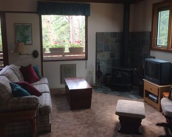 Cozy And Quiet Romantic Seclusion With Gorgeous Mountain Views - Allenspark - Living room