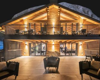 Le Massif Hotel & Lodge Courmayeur The Leading Hotels of the World - Courmayeur - Restaurante