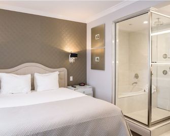 وود كريست هوتل كوبيرتينو - سانتا كلارا - غرفة نوم