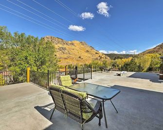 Lava Hot Springs Studio with Views, Walk to River - Lava Hot Springs - Balkon