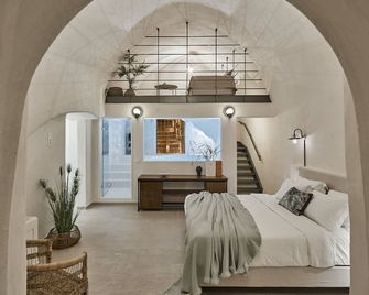 Winery Hotel 1870 - Thera - Bedroom