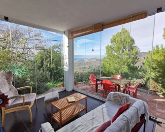 House Overlooking The Sea And Malaga - Rincón de la Victoria - Balcony