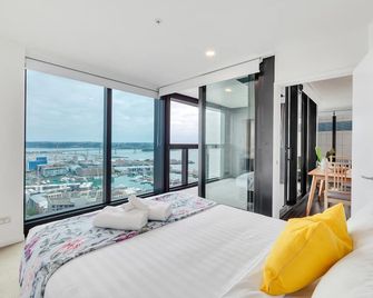Amazing Harbour, Skytower and Rangitoto Views - Auckland - Habitación
