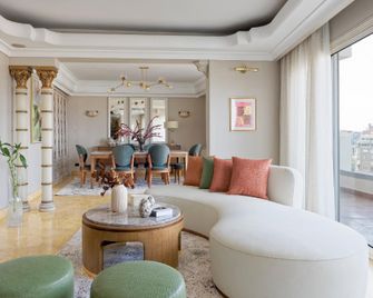 Vesta - Panoramic Duplex Apt - 3br - Zamalek - New Cairo - Makuuhuone