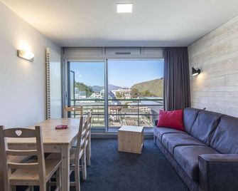 Studio rénové 6 pers, pied des pistes, terrasses, kitchenette équipée - FR-1-400-121 - Gourette - Salon