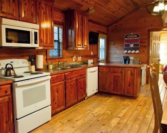 Modern Private Cabin, Fishing, Shooting Range, Fire Pit, 4wd Trails & Canoeing - Bridgeport - Cocina