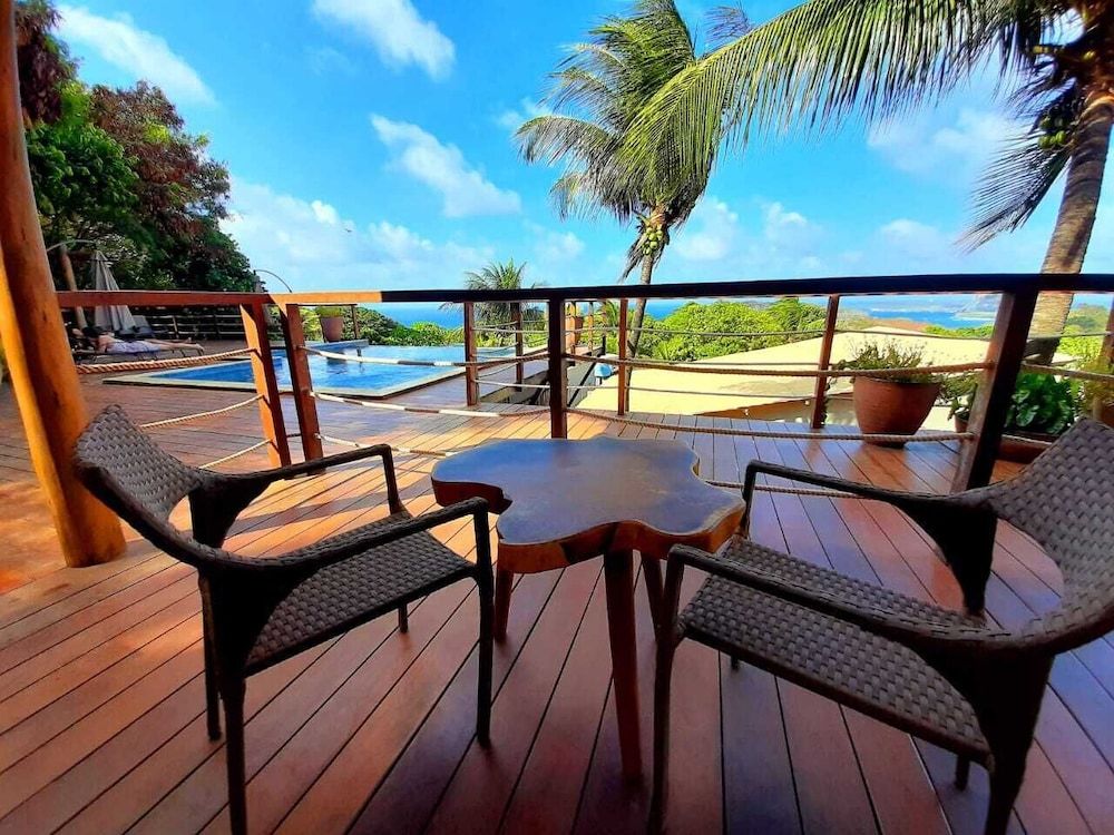 Pousada Recanto - פרננדו די נורוניה - מרפסת