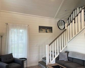 Sunrise Loft - Beach front guest house - Sandspit - Stairs