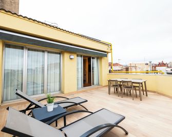 Aparthotel Atenea Calabria - Bác-xê-lô-na - Ban công