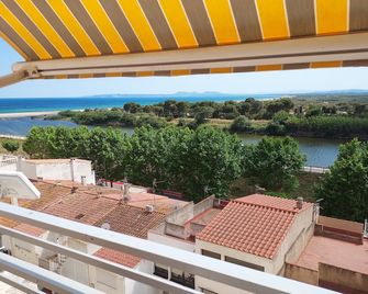 Studio 35 m² Empuriabrava Idéal Pour 2 Personnes - Castelló d'Empúries - Balkon