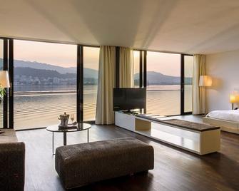 Hotel Hermitage - Lucerne - Living room