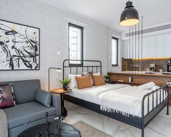 Dusk - Harmonic Studio by Plus 49 in Mackenzie - Larnaca - Bedroom