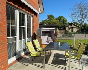 Vacation apartment 'Auszeit' in the Lüneburg Heath NEW at FeWo-direkt! - Asendorf - Patio