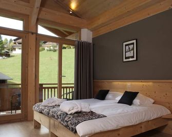 Helvetia hotel - Troistorrents - Slaapkamer