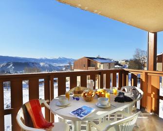 Appart montagne cosy et équipé, accès piscine - Font-Romeu-Odeillo-Via - Balcony