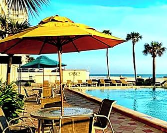 #917 Private balcony ocean view 1bdrm full kitchen - Daytona Beach - Pool