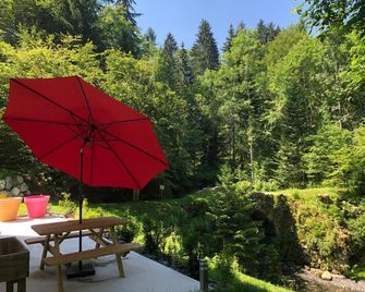 Le Moulin des Olirics - Sallanches - Patio